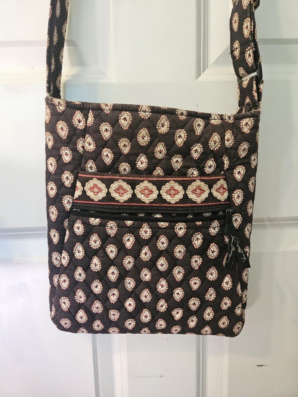 Vera Bradley Paisley Patterned Crossbody Bag